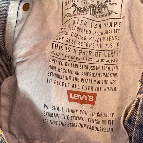 Vintage Levi's 512 Slim Tapered Mom Jeans 7 Jrs 97 - Picture 10 of 12